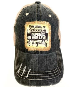 Women's Jana's Flannels Trucker Cap 17BLK