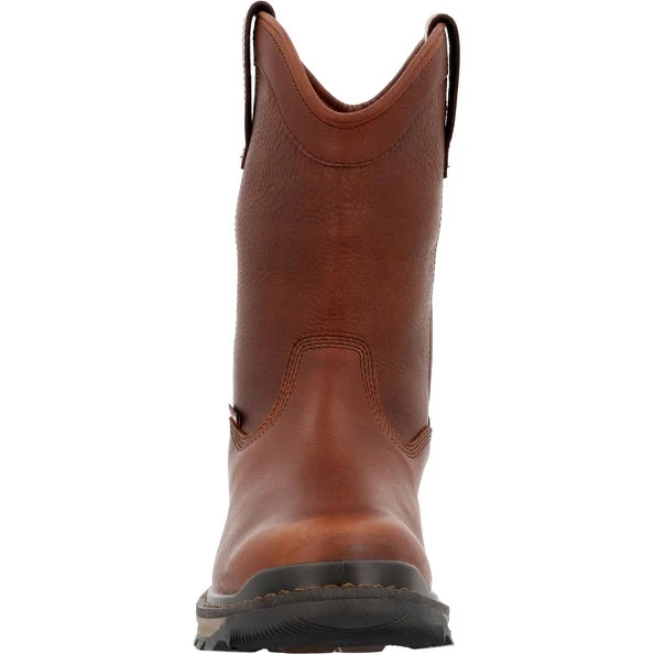 Men's Rocky Rams Horn Waterproof Work Boot #RKK0387 - Image 4
