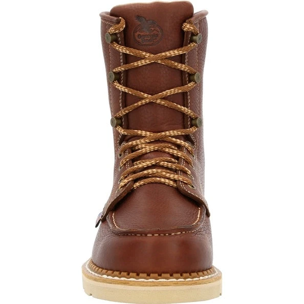 Men's Georgia Wedge Sole Work Boot #GB00480 - Image 8