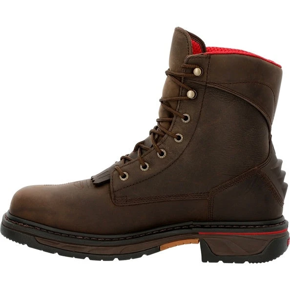 Men's Rocky Iron Skull Composite Toe Waterproof Lacer Work Boot #RKW0361 - Image 5