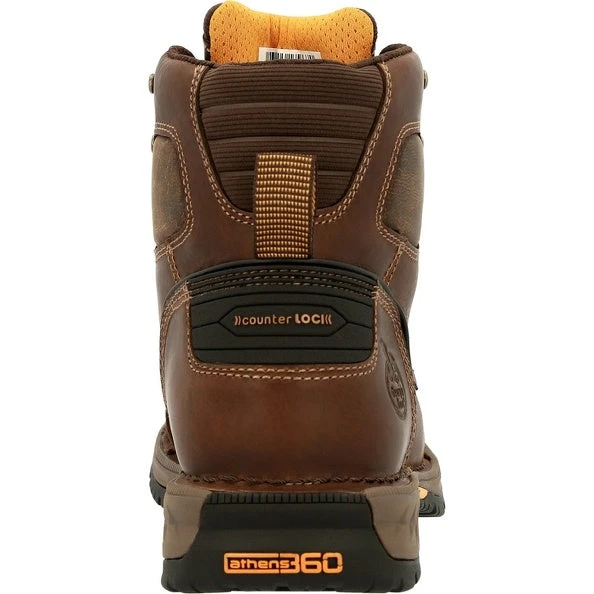 Men's Georgia Athens 360 Waterproof Steel Toe Work Boot #GB00468 - Image 9