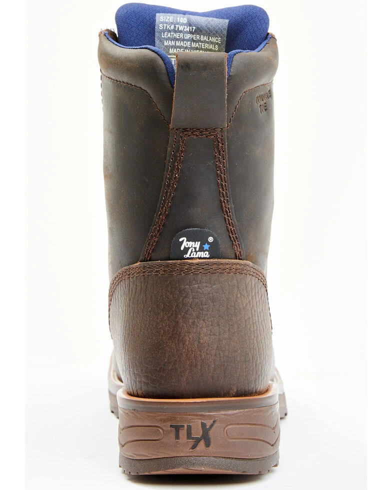 Men's Tony Lama Composite Toe Waterproof Greasewood Work Boot #TW3417 - Image 3
