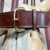 Men's Visalia Stock Saddle Western Belt #311-06BRNX