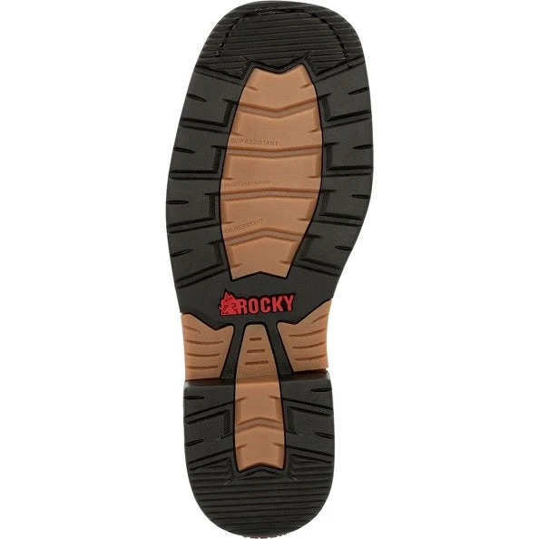 Men's Rocky Iron Skull Composite Toe Waterproof Lacer Work Boot #RKW0361 - Image 11