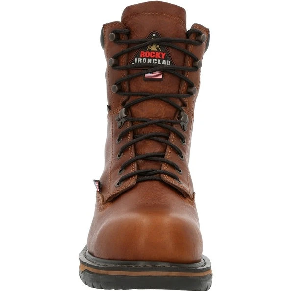 Men's Rocky IronClad Steel Toe Waterproof Work Boot #RKK0363 - Image 5