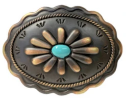 Conchos' Western Buckle #H8389-MOEB