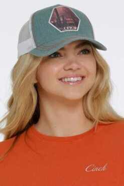 Women's Cinch Cap #MHC7874032GRN