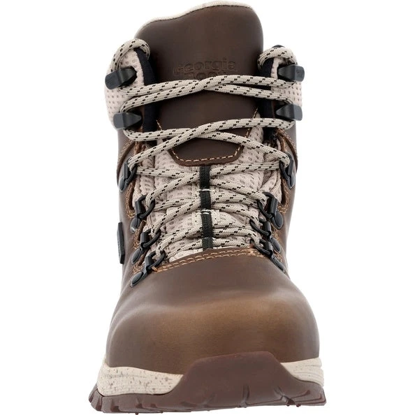 Women's Georgia Eagle Trail Alloy Toe Waterproof Hiker Boot #GB00556 - Image 4