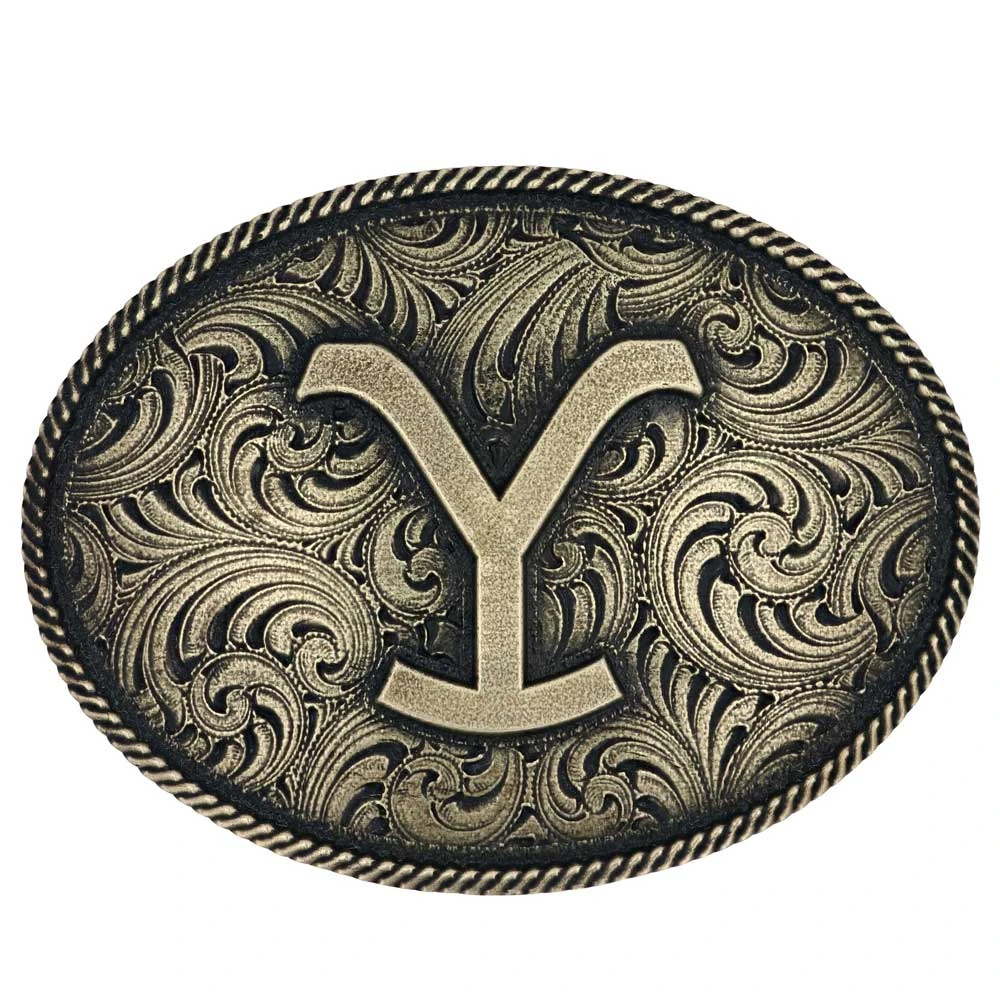 Montana Silversmiths Western Buckle #A913YEL