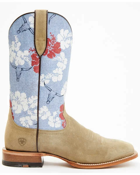 Men's Ariat Frontier Western Aloha Western Boot #10044509 - Image 5