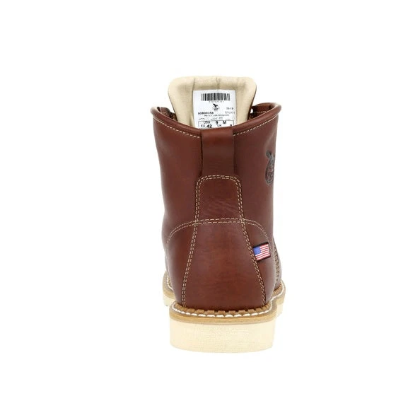 Men's Georgia Wedge Moc Toe Work Boot #GB00358 - Image 5