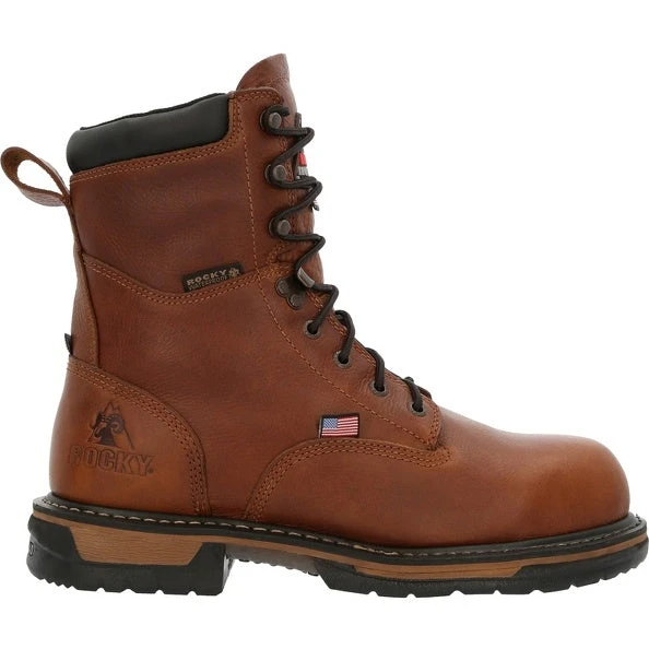 Men's Rocky IronClad Steel Toe Waterproof Work Boot #RKK0363 - Image 3