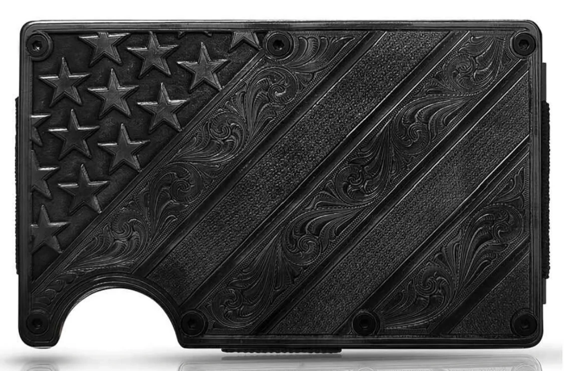 Montana Silversmiths Credit Card And Cash Case #CRCARD6BKN