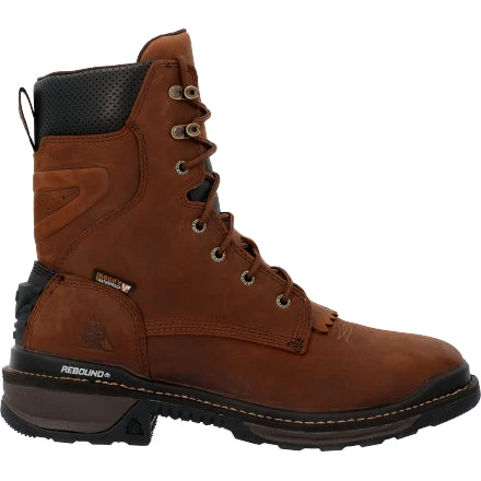 Men's Rocky Waterproof Composite Toe Lace Up Work Boot #RKW0407 - Image 6