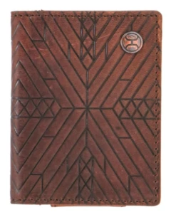 Men's Hooey Austin Bi-Fold Money Clip #HFBF005-BR