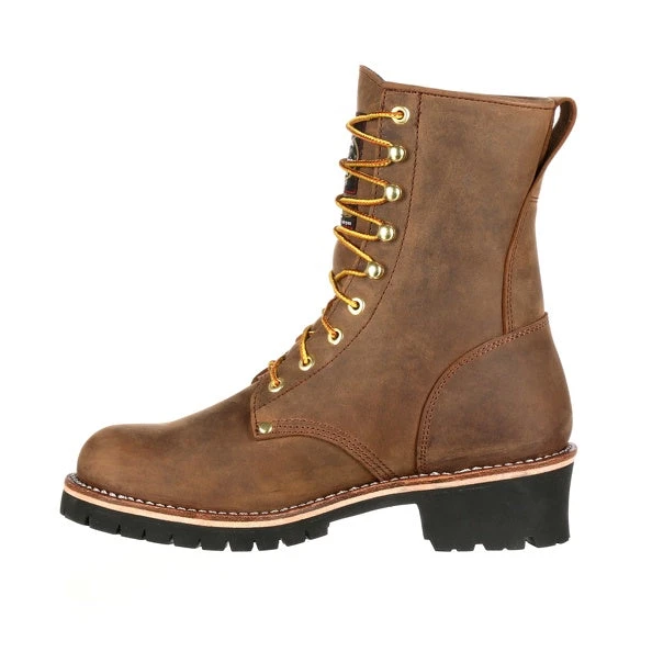 Men's Georgia Steel Toe Waterproof Insulated Logger Work Boot #GB00065 - Image 3