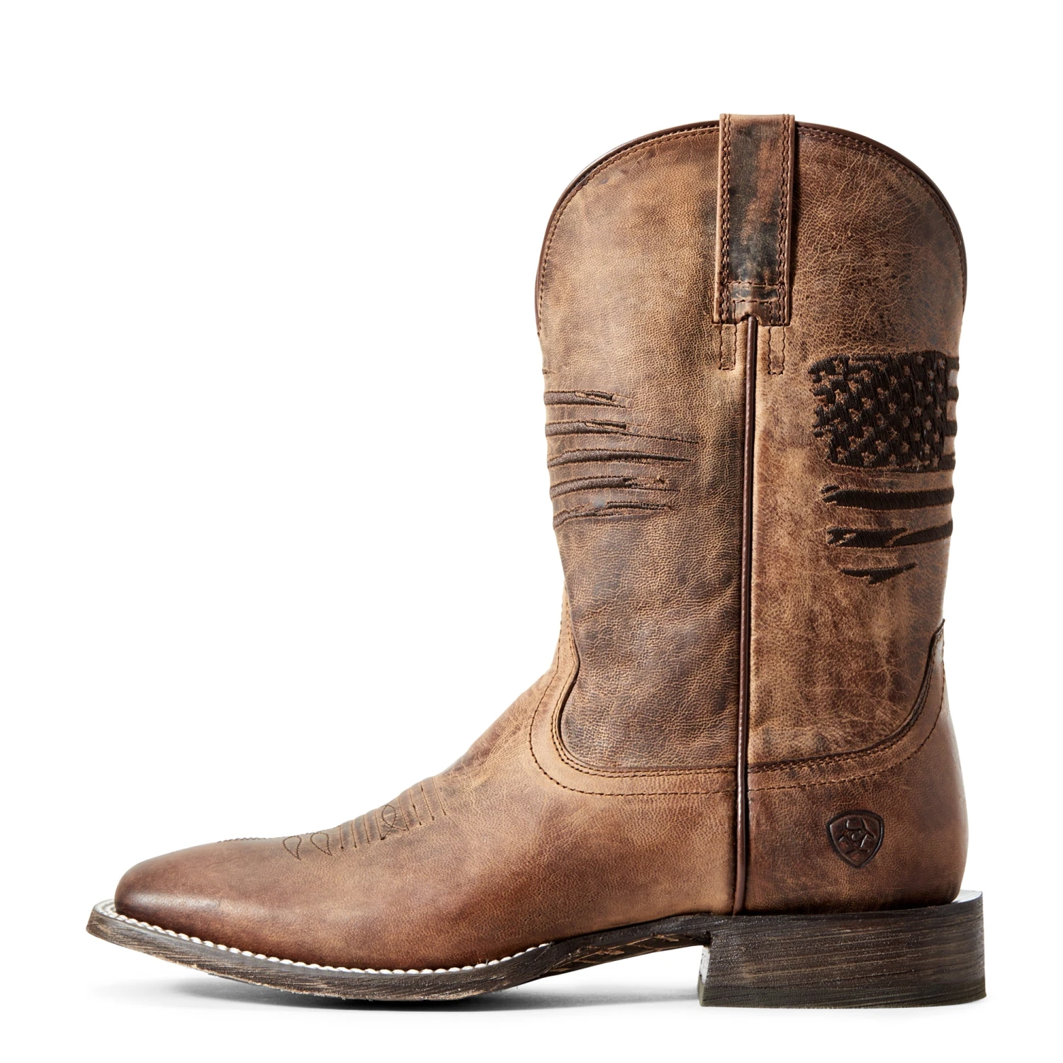 Men's Ariat Circuit Patriot Western Boot #10029699 - Image 3