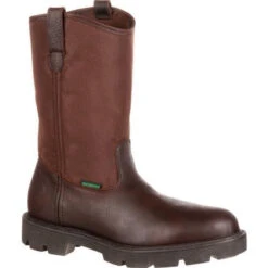 Men's Georgia Homeland Waterproof Wellington Work Boot #G113
