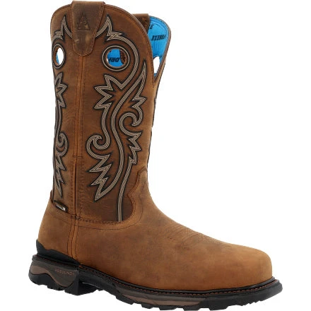 Men's Rocky Carbon 6 Carbon Toe Waterpoof Work Boot #RKW0376