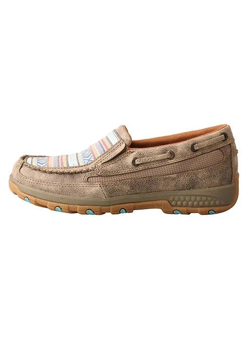 Women's Twisted X Boat Shoe Driving Moc With CellStretch #WXC0008 - Image 4