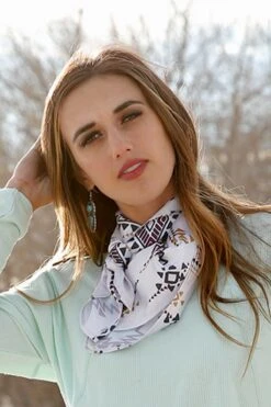 Cinch Cruel Girl Western Print Wild Rag #CXX7207016