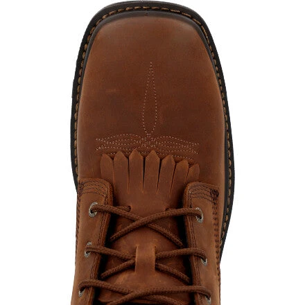 Men's Rocky Waterproof Composite Toe Lace Up Work Boot #RKW0407 - Image 7