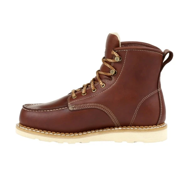 Men's Georgia Wedge Moc Toe Work Boot #GB00358 - Image 3