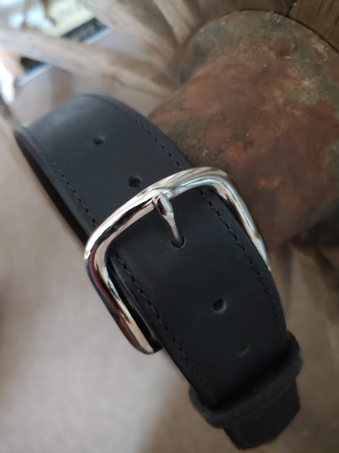 Men's Visalia Stock Saddle CO. Western Belt #311BK