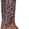 Women's Tony Lama Delora Pirarucu Boot #SA6054