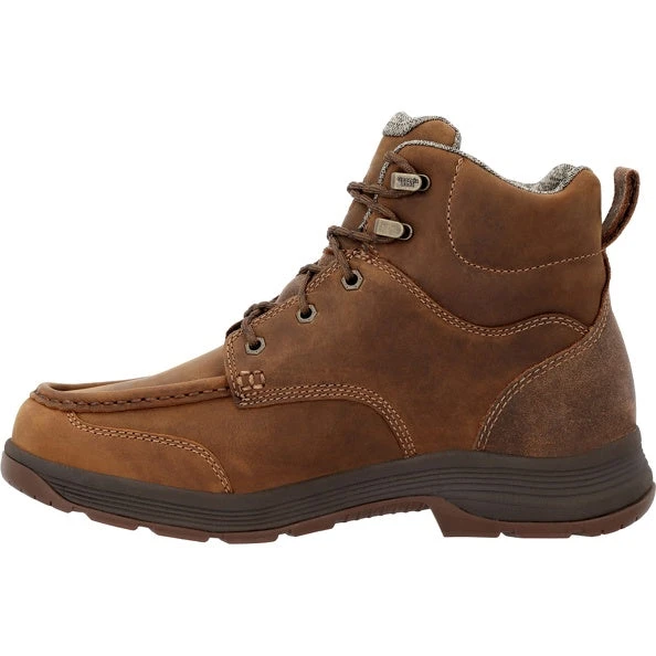 Men's Georgia Athens SuperLyte Moc-Toe Waterproof Work Boot #GB00547 - Image 3